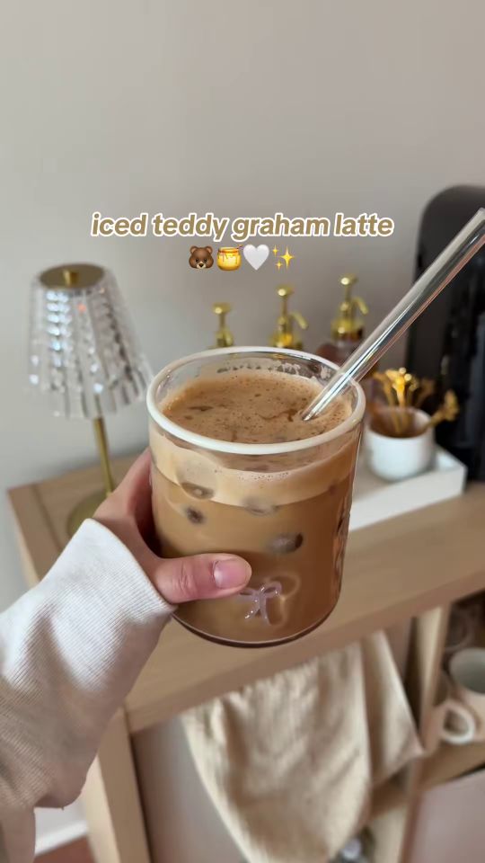 Iced Teddy Graham Latte